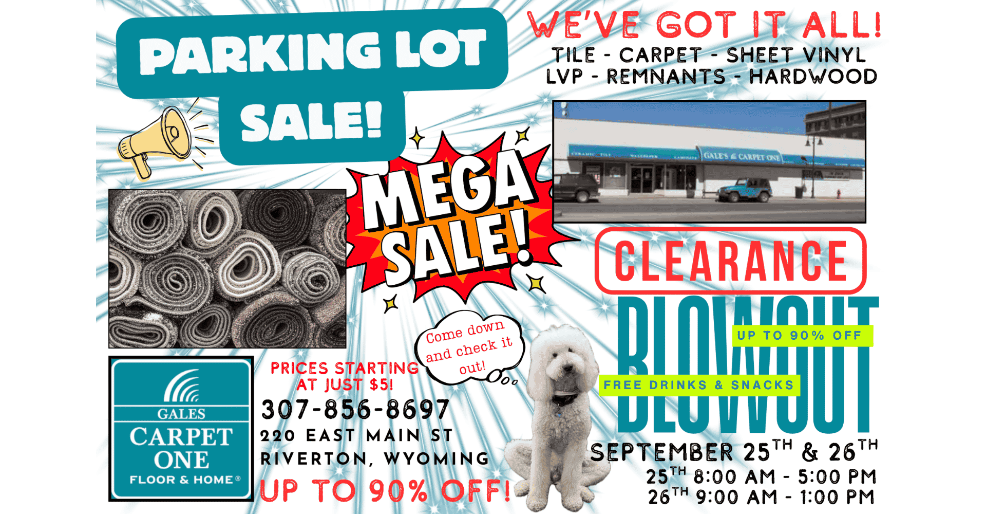Sale in September