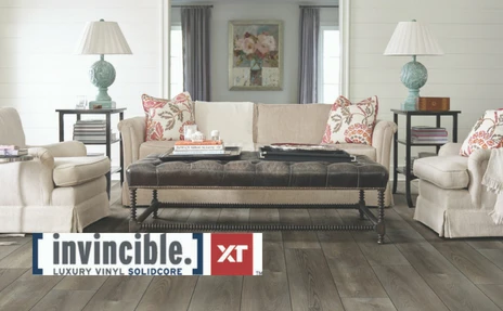 Invincible XT flooring in living room